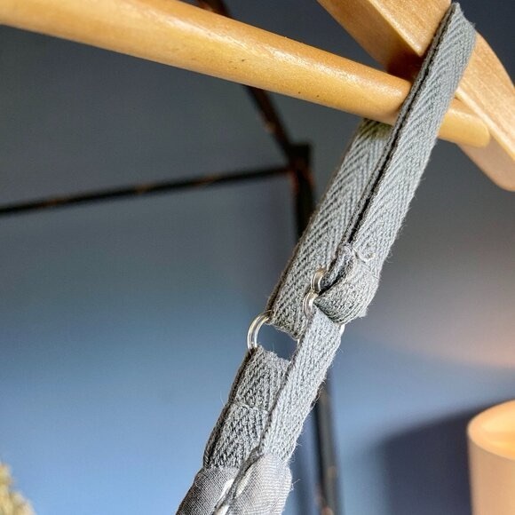 Grey and Off White Polka Dot French Cotton Sundress - Picture 4 of 9